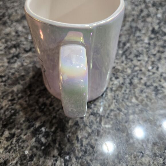 Rae Dunn Artisan Collection Goal Digger Iridescent Mug By Magenta - Picture 5 of 6